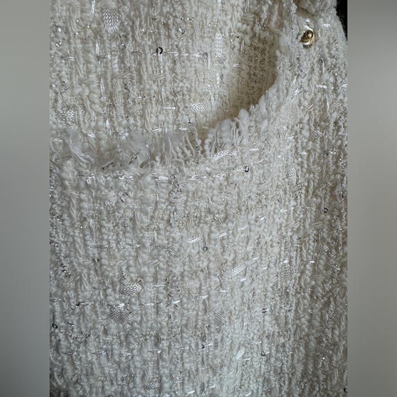 Generation Love Devyn Tweed Shorts CREAM SZ 12 - Picture 10 of 11